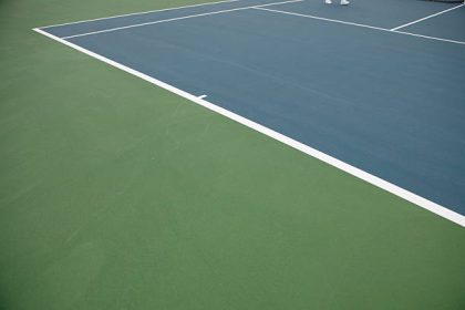 rénovation court de tennis